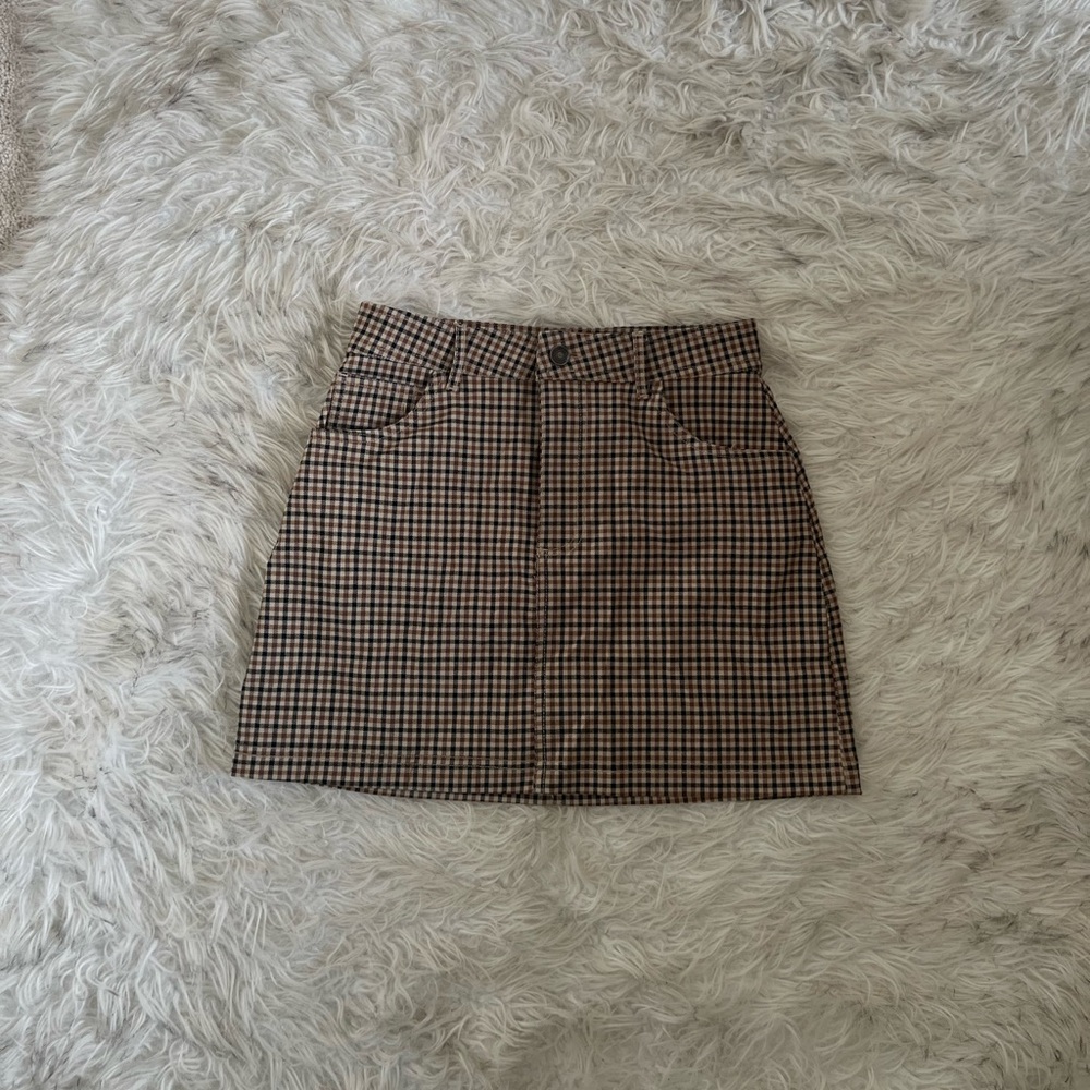 Forever 21 Brown Mini Skirt Size Small
